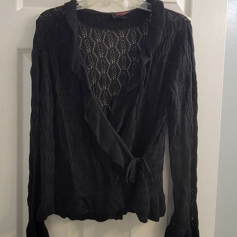 Cute Black Whimsigoth cardigan!